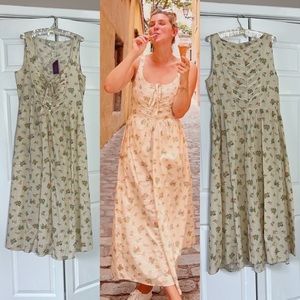 Doen Mae floral maxi dress in dilys posy print NWT plus Xxl women’s